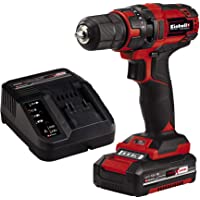Einhell Taladro-destornillador inalámbrico TC-CD 18-35 Li (1 batería de 1-5Ah) Power X-Change (Li-Ion- 18V- 550 rpm…